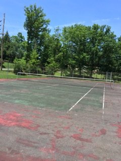Tennis &amp; Basketball Courts