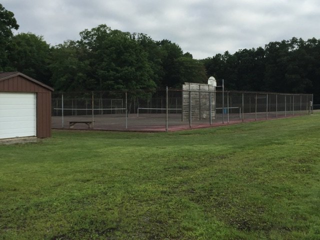 Tennis &amp; Basketball Courts